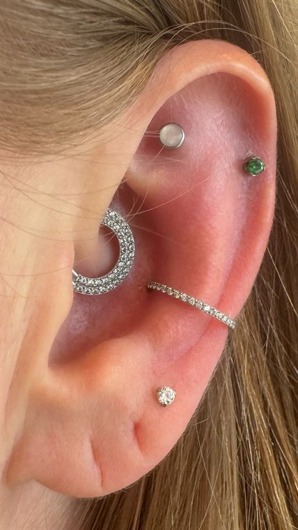 Daith com cristais