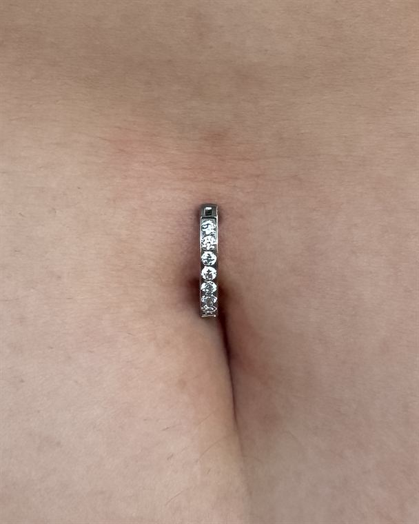 Piercing no umbigo